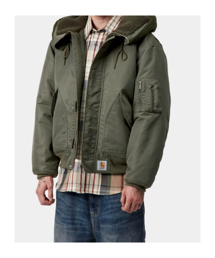 Carhartt Hd Oltera Bomber In Green