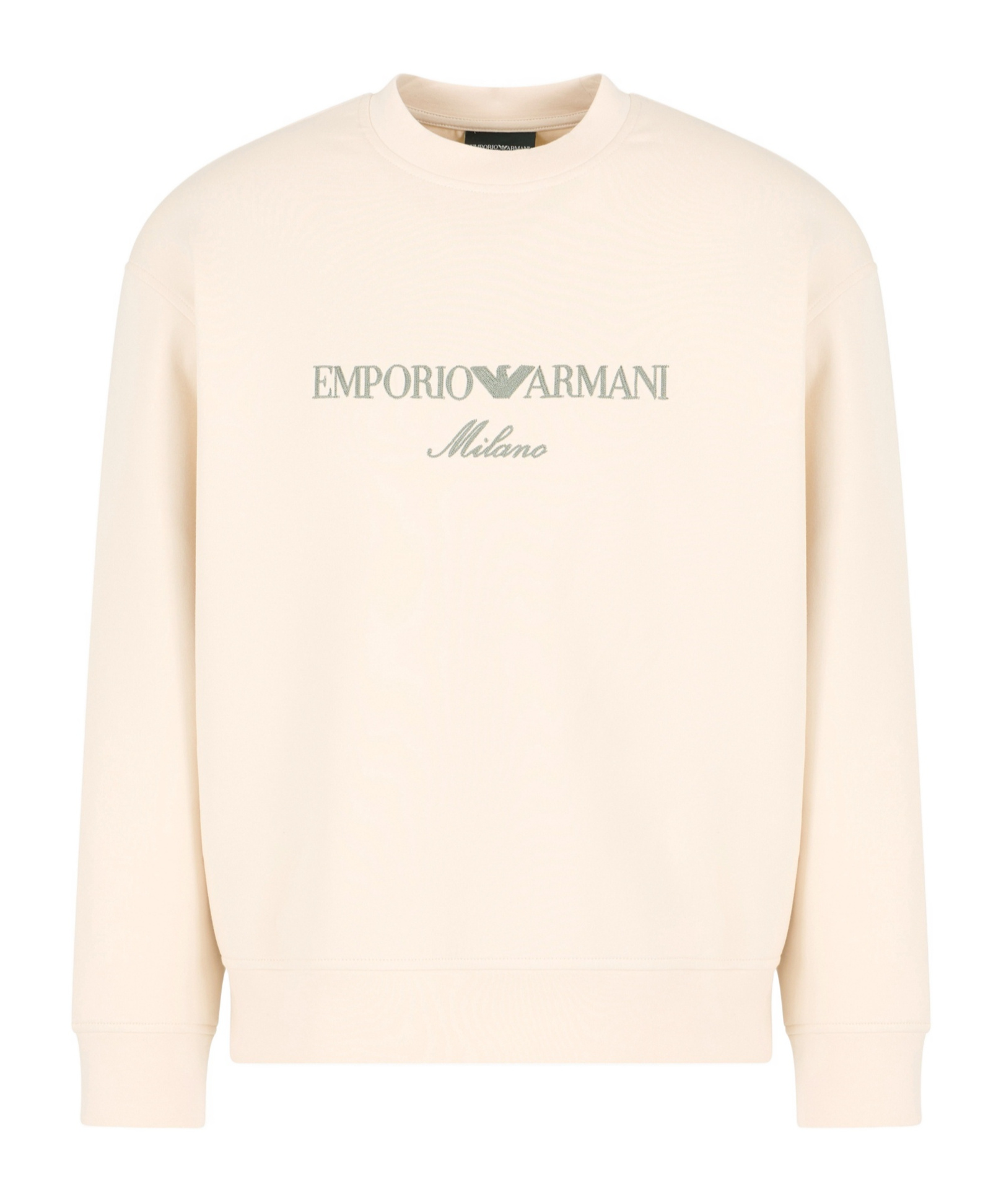 EMPORIO ARMANI EMPORIO ARMANI LOGO EMBROIDERED CREWNECK SWEATSHIRT