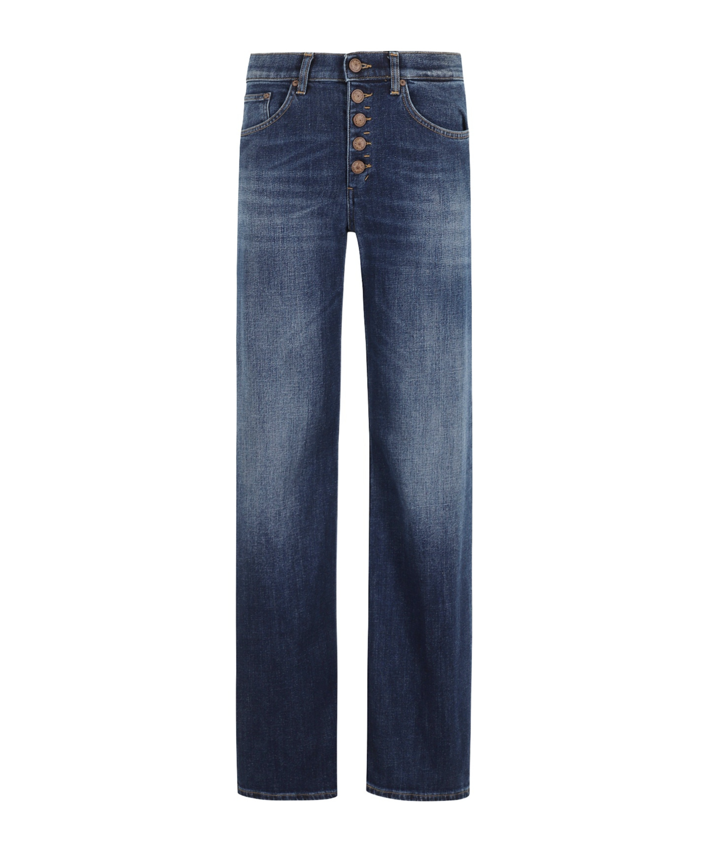 Dondup Loose Fit Jacklyn Jeans In Blue
