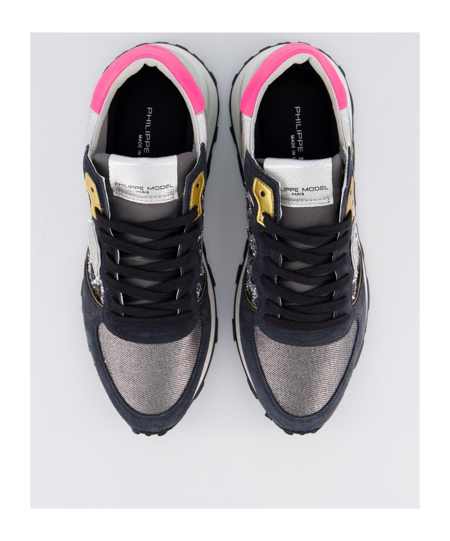 Philippe Model Sneakers Woman Color Black In Multicolor