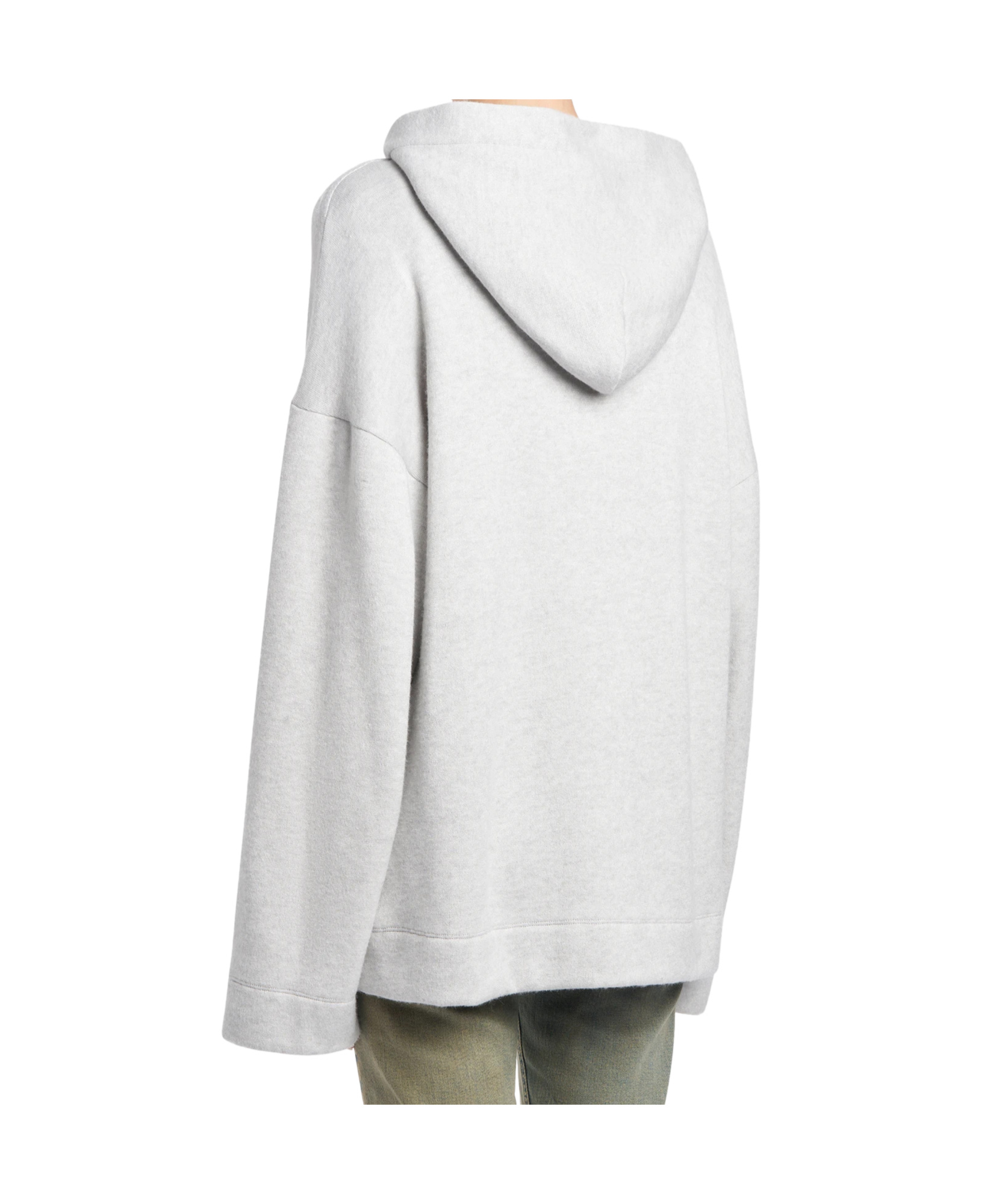 Dondup Hooded Sweatshirt In White