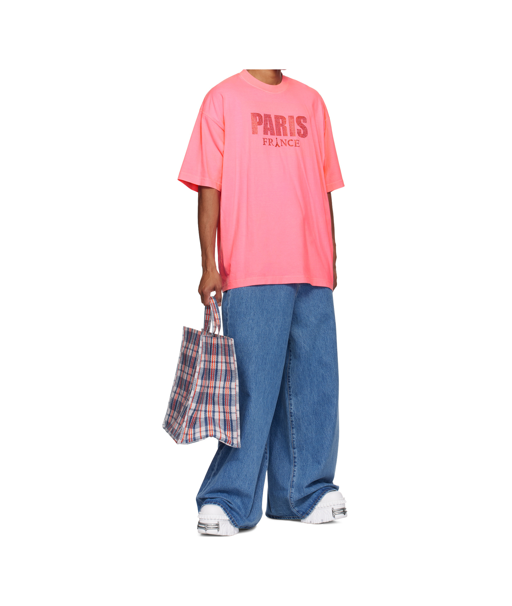 Vetements Blue Oversized Baggy Jeans In Blue