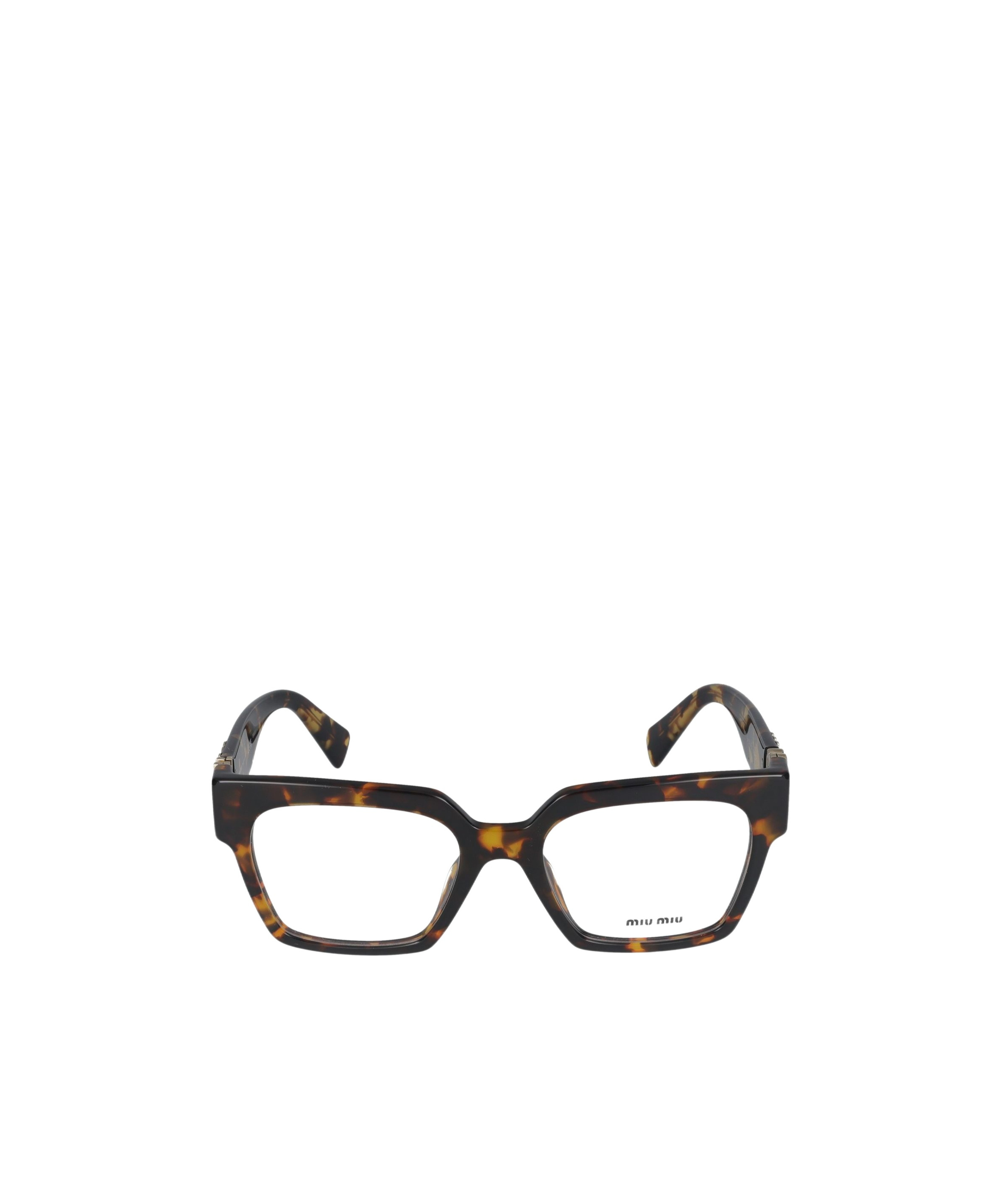 Miu Miu Eyewear Square-frame Glasses In White