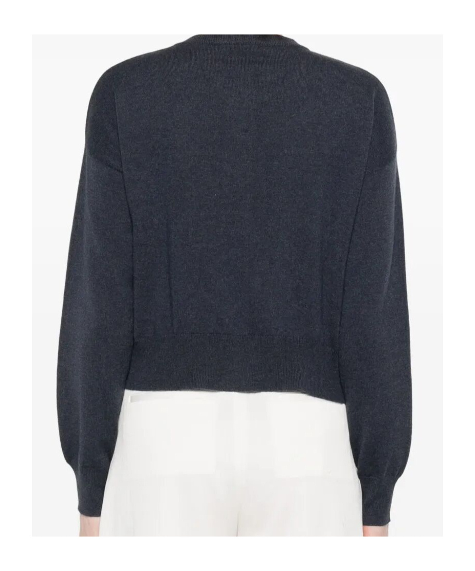 Brunello Cucinelli Button-down Cashmere Cardigan In Blue