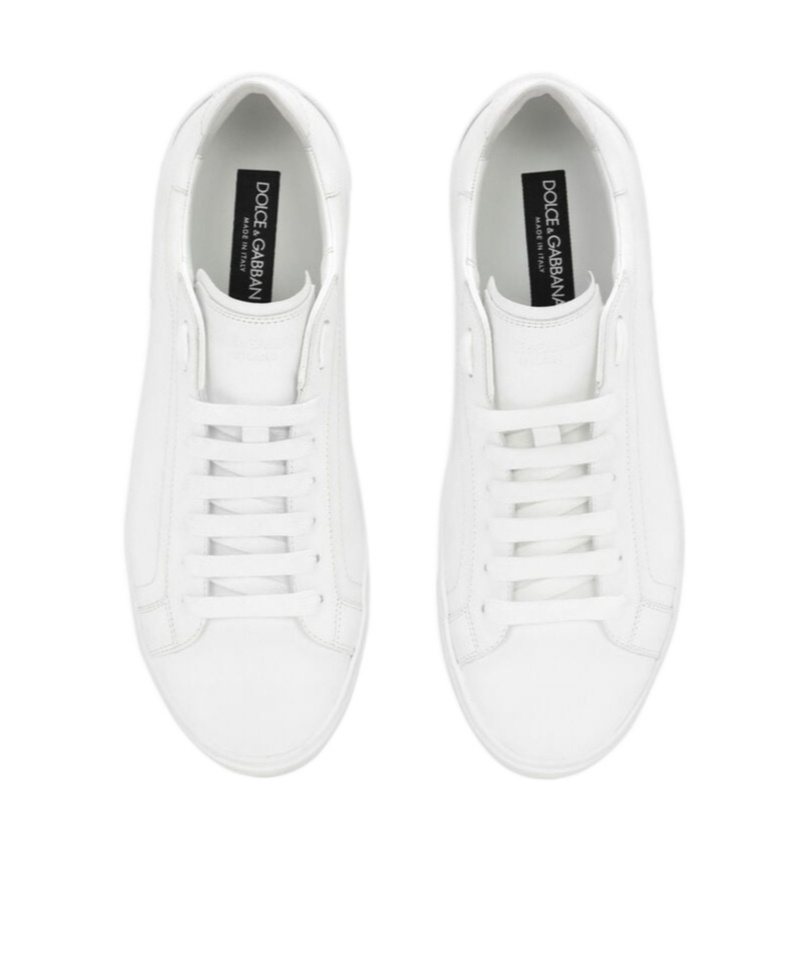 Dolce & Gabbana Dolce&gabbana Portofino White Low Trainer In White