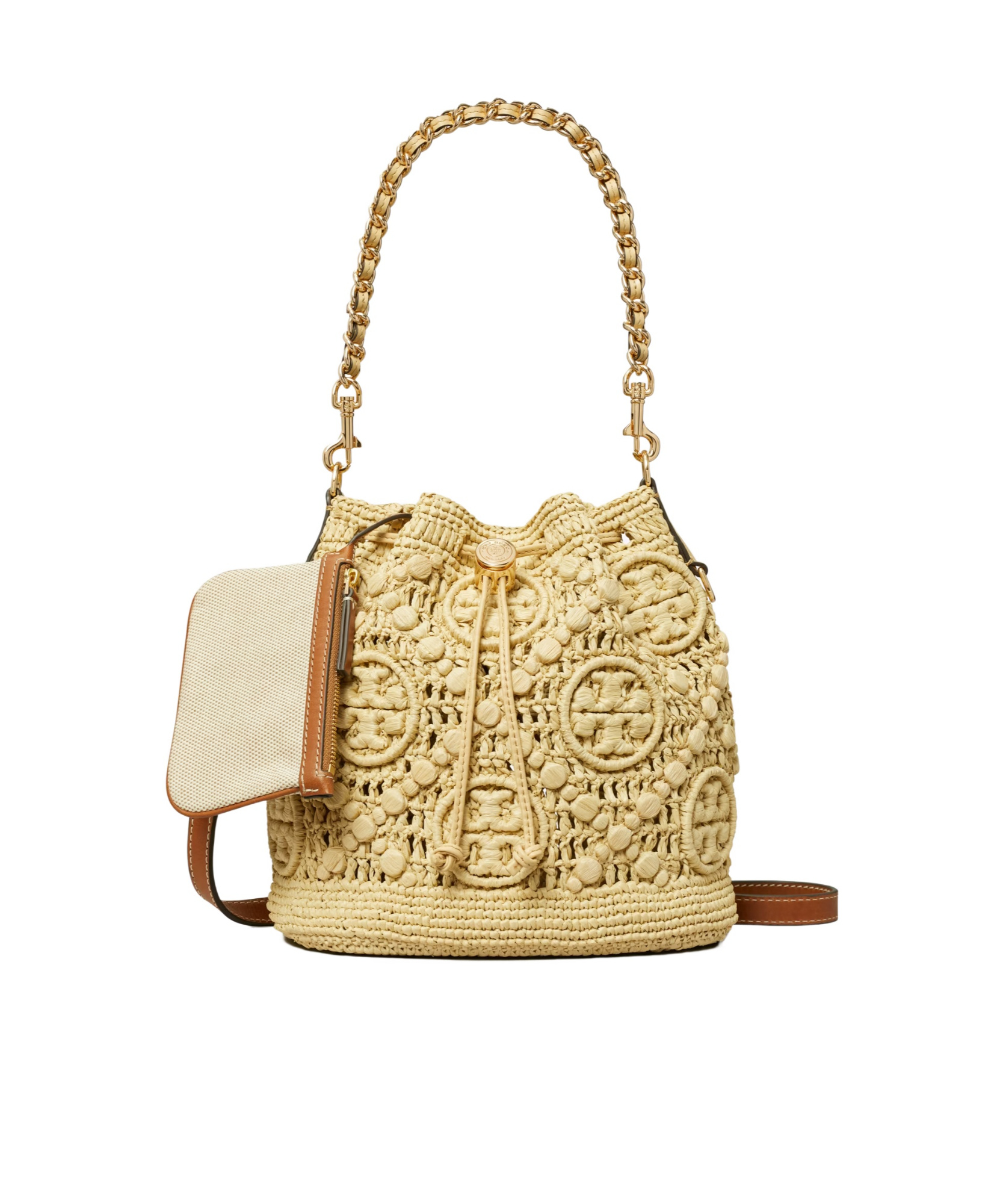 TORY BURCH MONOGRAM-PATTERN BAG