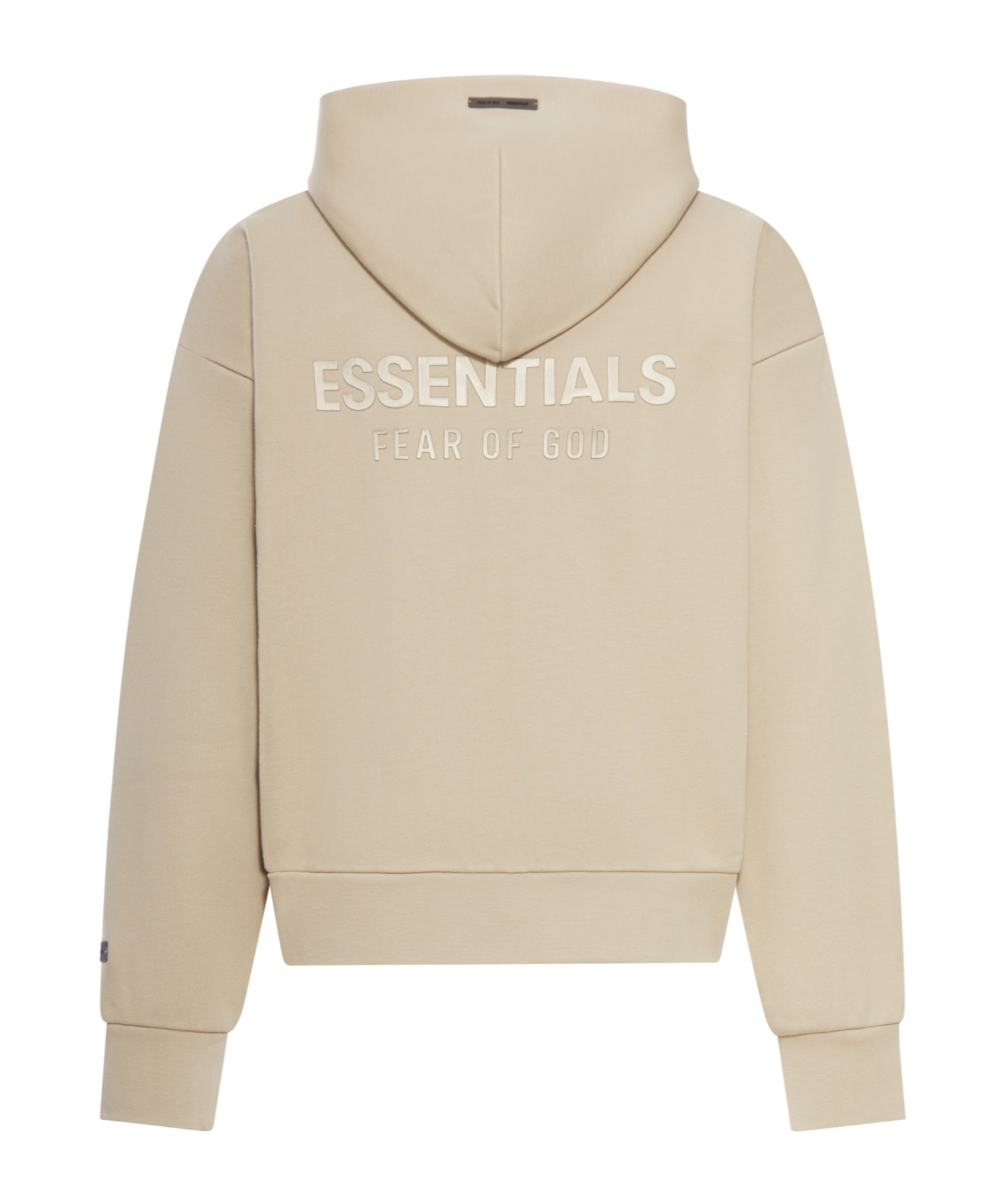 Essentials Classic Fit Fleece Zip-up Hoodie In Neutral