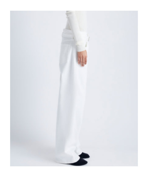 Shop Proenza Schouler Ellsworth Boyfriend Jeans In White