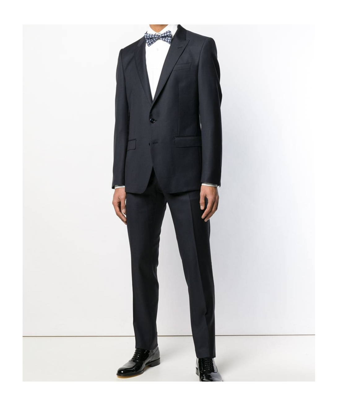 Dolce & Gabbana Dark Blue Wool Napoli Formal 2 Piece Suit