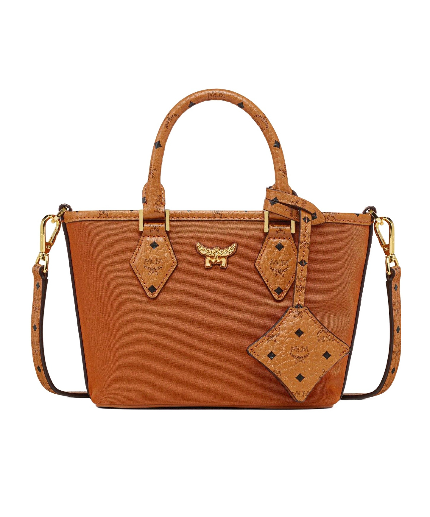 Mcm Aren Shoulder Bag In Brown