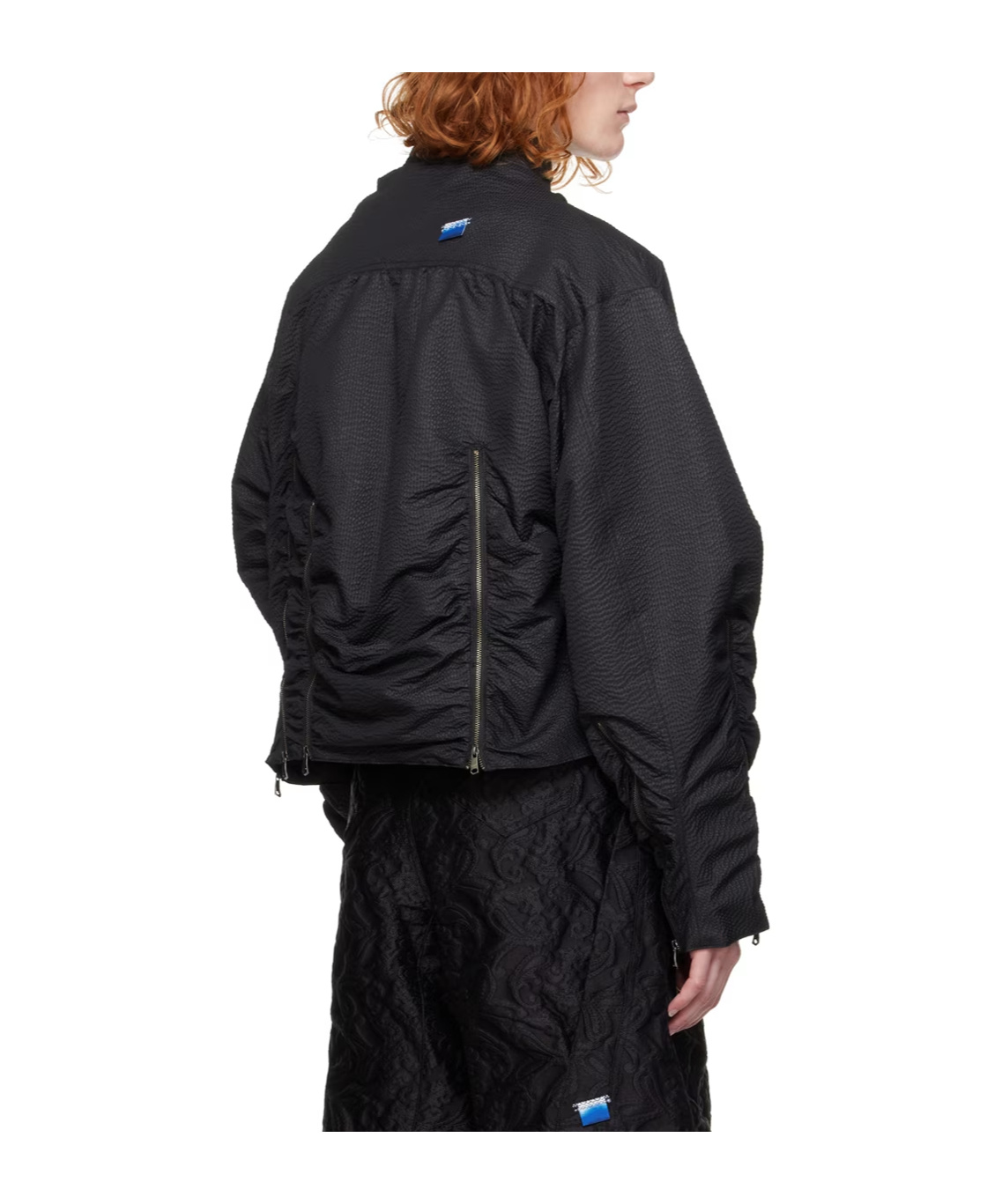 Ader Error Aploe Zipper Jacket In Black