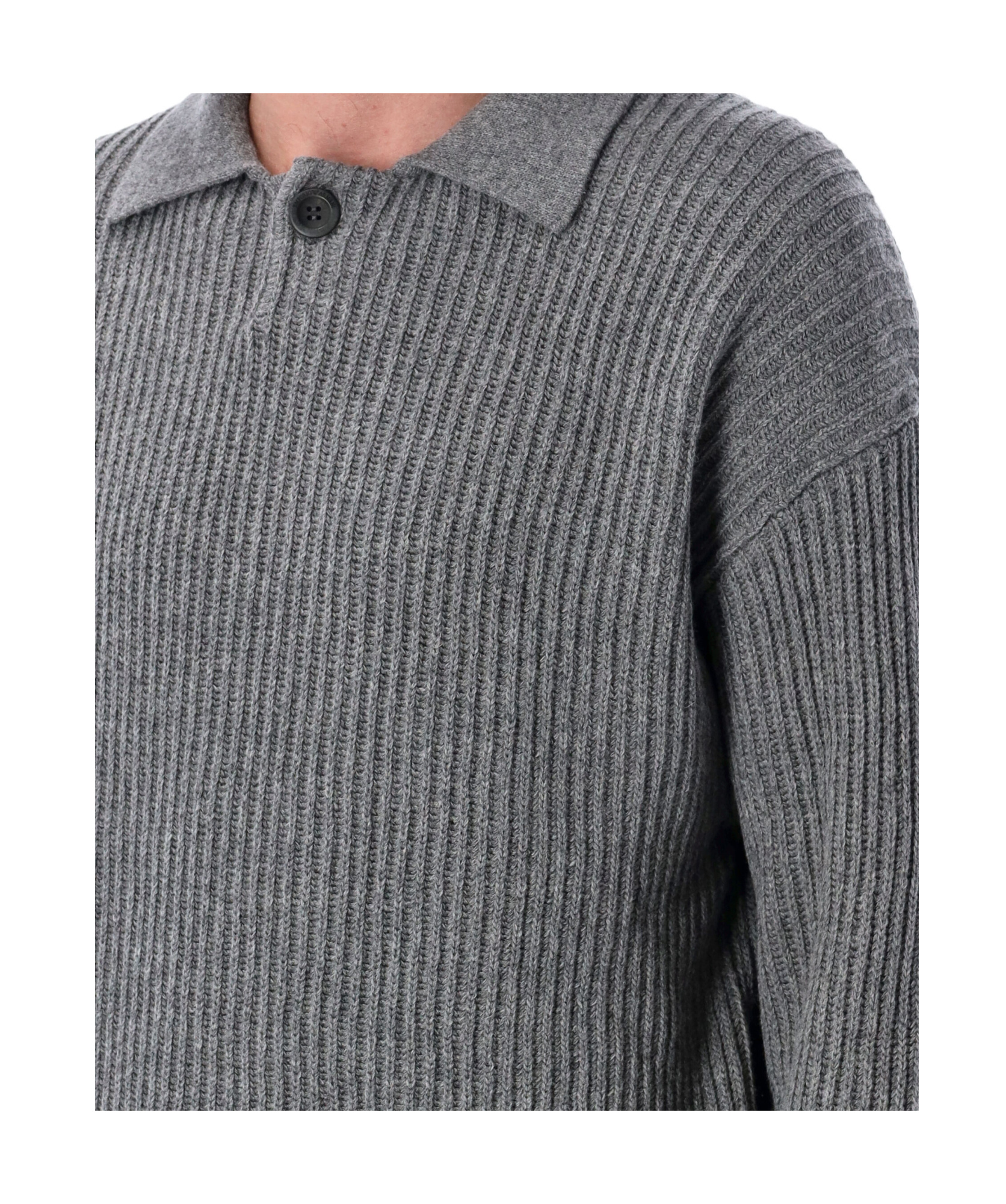 Emporio Armani Sweaters In Gray