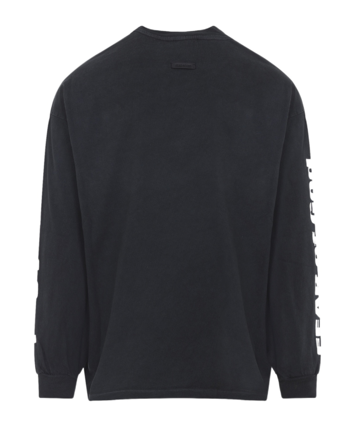 Fear Of God Mens Black Relaxed-fit Long-sleeves Cotton-jersey T-shirt In Black