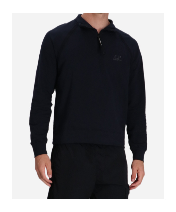 C.p. Company Cotton Sweatshirt In Black