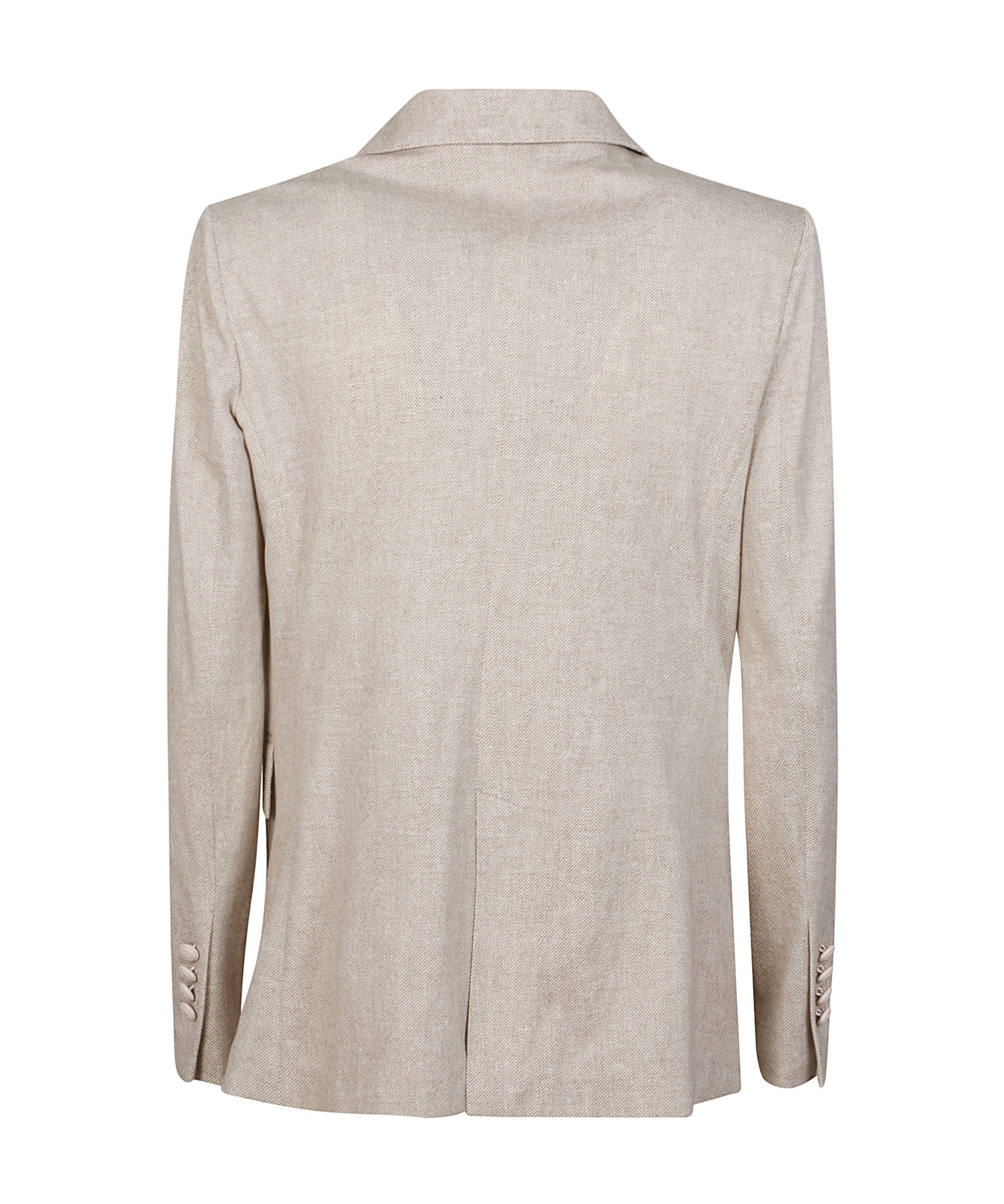 Shop Circolo 1901 Long-sleeved Casual Jacket In Nude