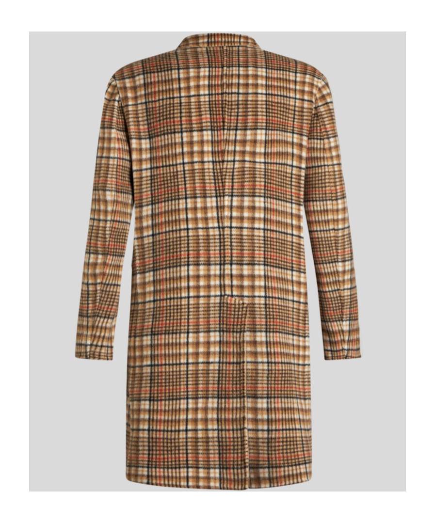Etro Reversible Single-breasted Coat In Nude