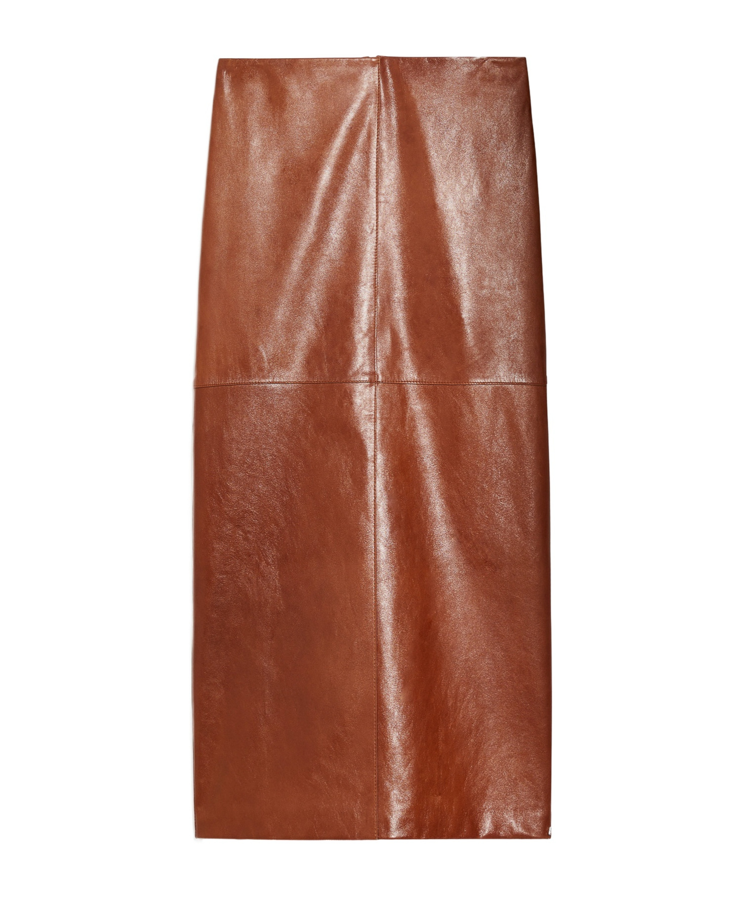 Sportmax Zippered Skirt In Brown