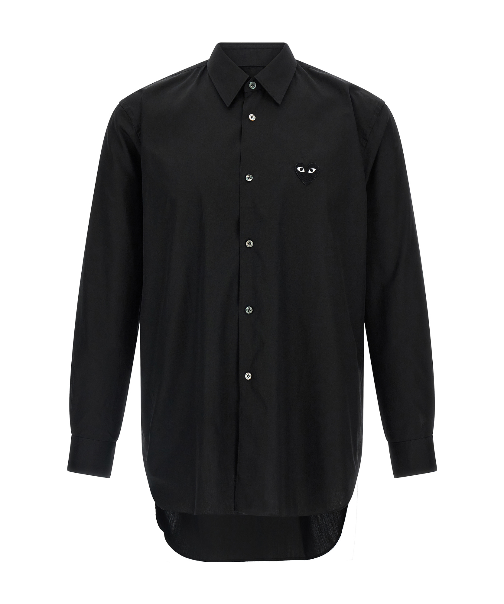 Comme Des Garçons Play Black Heart Shirt In Black
