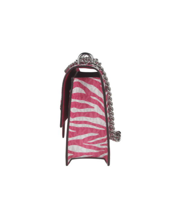 Michael Kors Animal Print Crossbody Bag In Pink