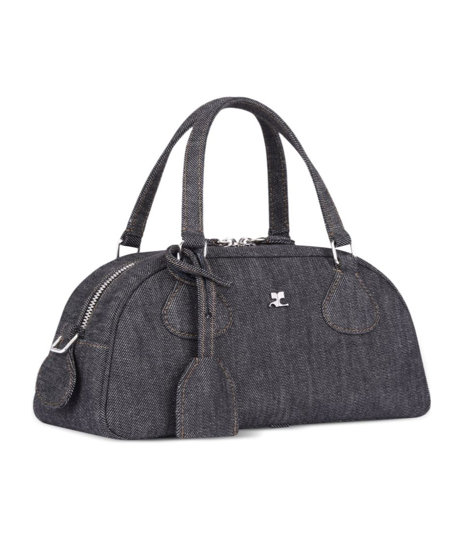 Courrèges Friday Two-way Handbag In Black