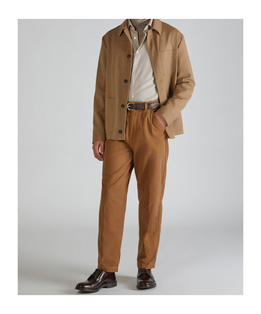 Zanone Turtleneck Sweater In Nude