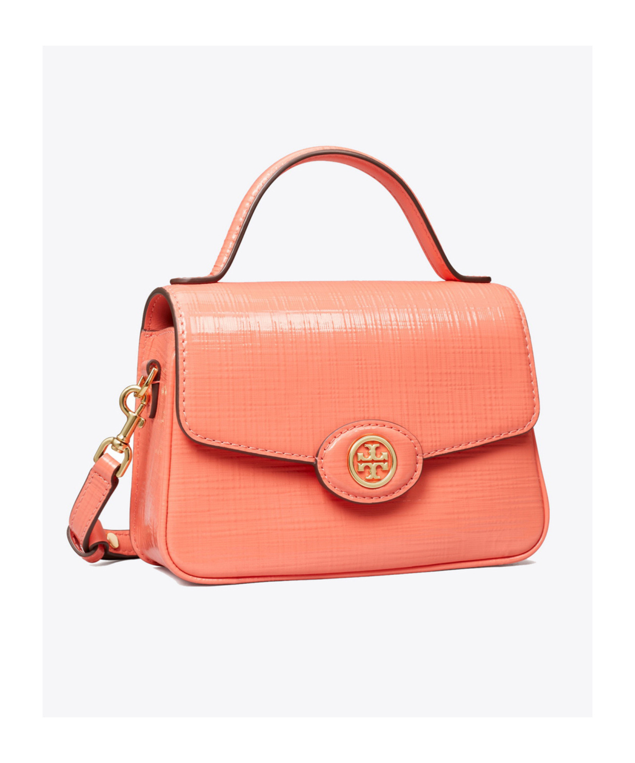 Tory Burch Small Robinson Crossbody Bag In Pink