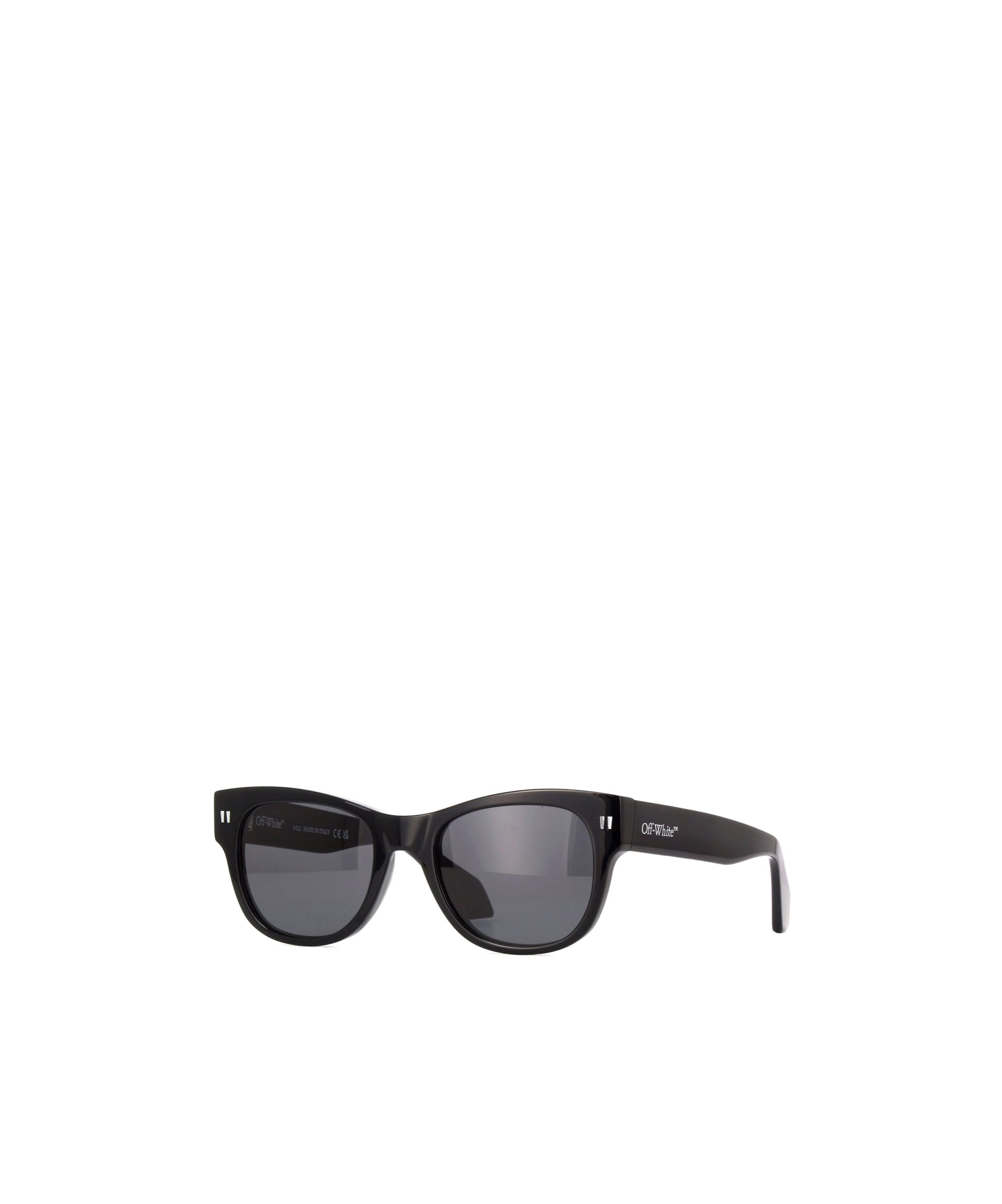 Off-white Moab Round-frame Sunglasses In Black
