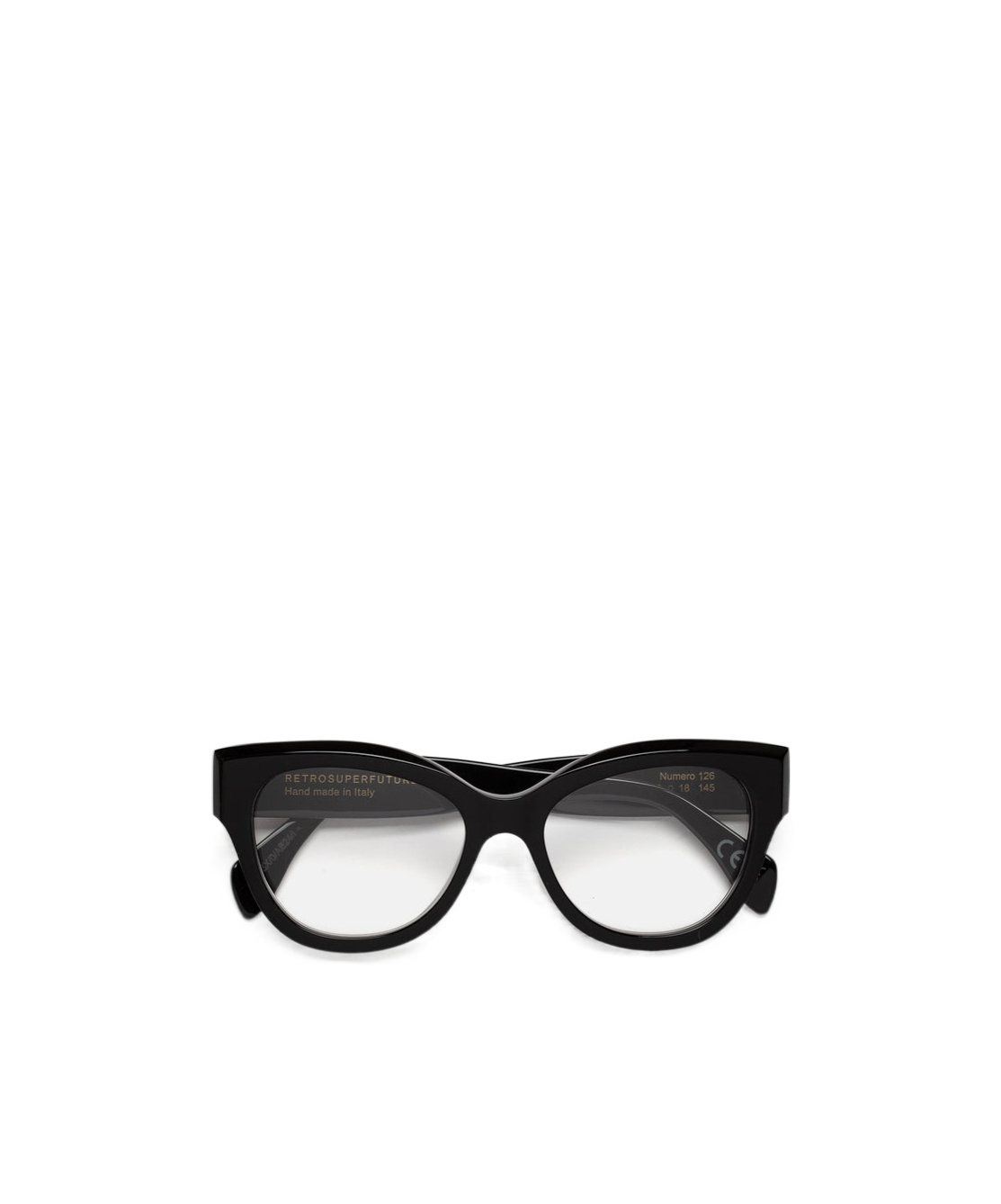 Retrosuperfuture Full Frame Plain Mirror In Black