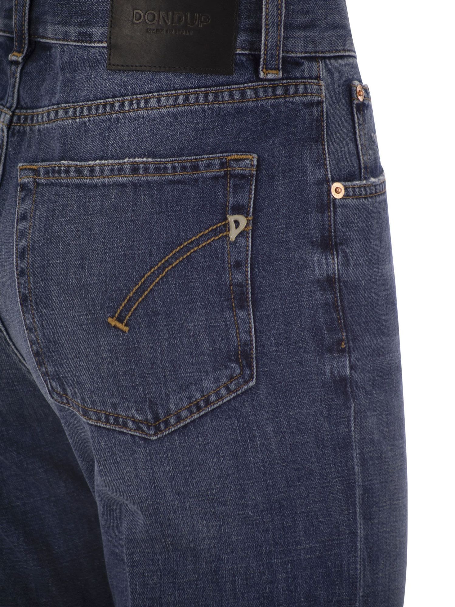 Dondup Olivia Slim Fit Bootcut Jeans In Blue