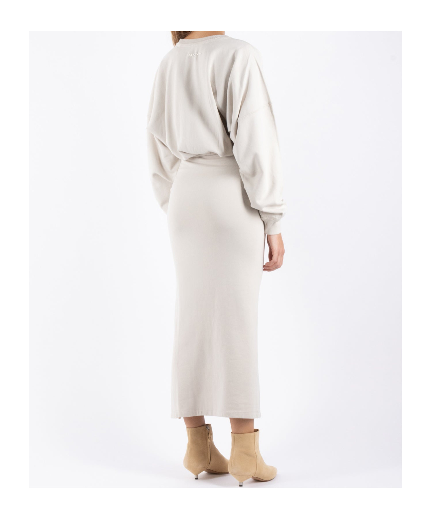 Isabel Marant Étoile Sandrina Wrap Midi Dress In White