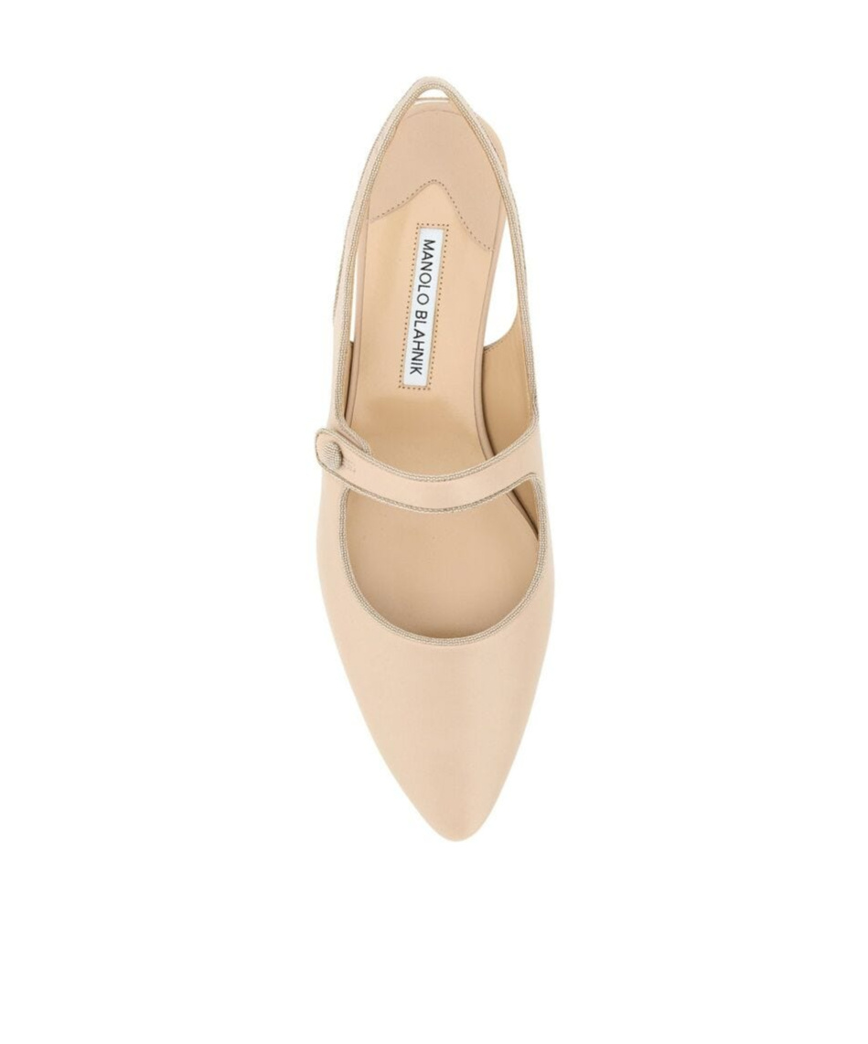 MANOLO BLAHNIK MANOLO BLAHNIK POINTED TOE BALLERINA SHOES