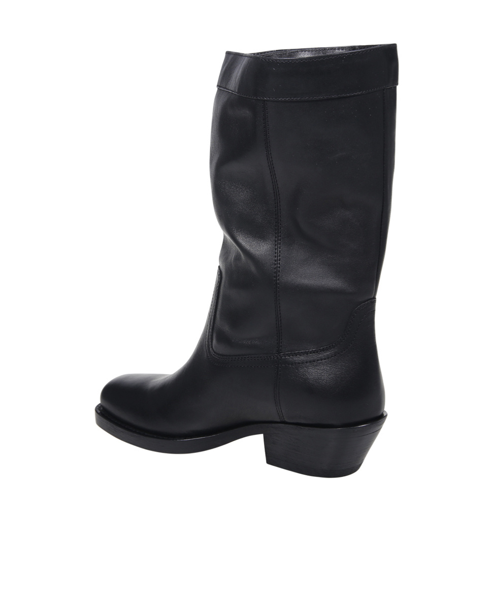 Shop Isabel Marant Ademe Boots In Black