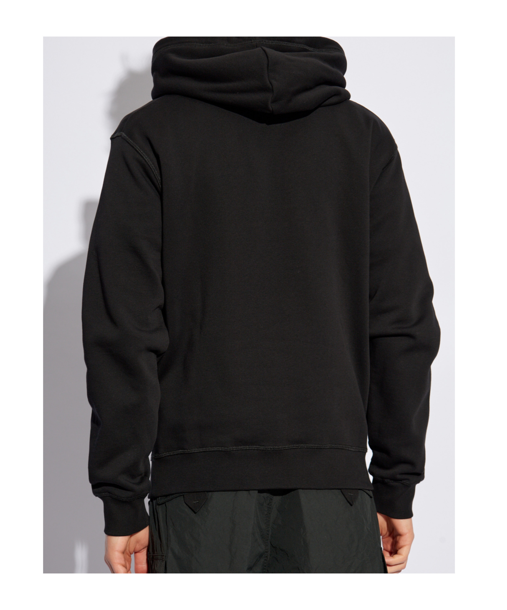 Shop Dsquared2 Logo-print Hoodie In Black