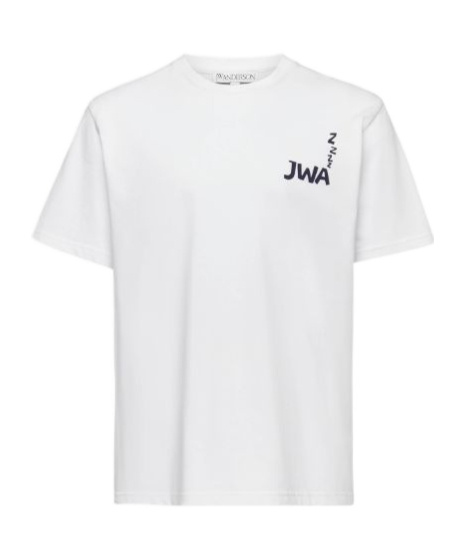 Jw Anderson J.w.anderson Logo T Shirt In White