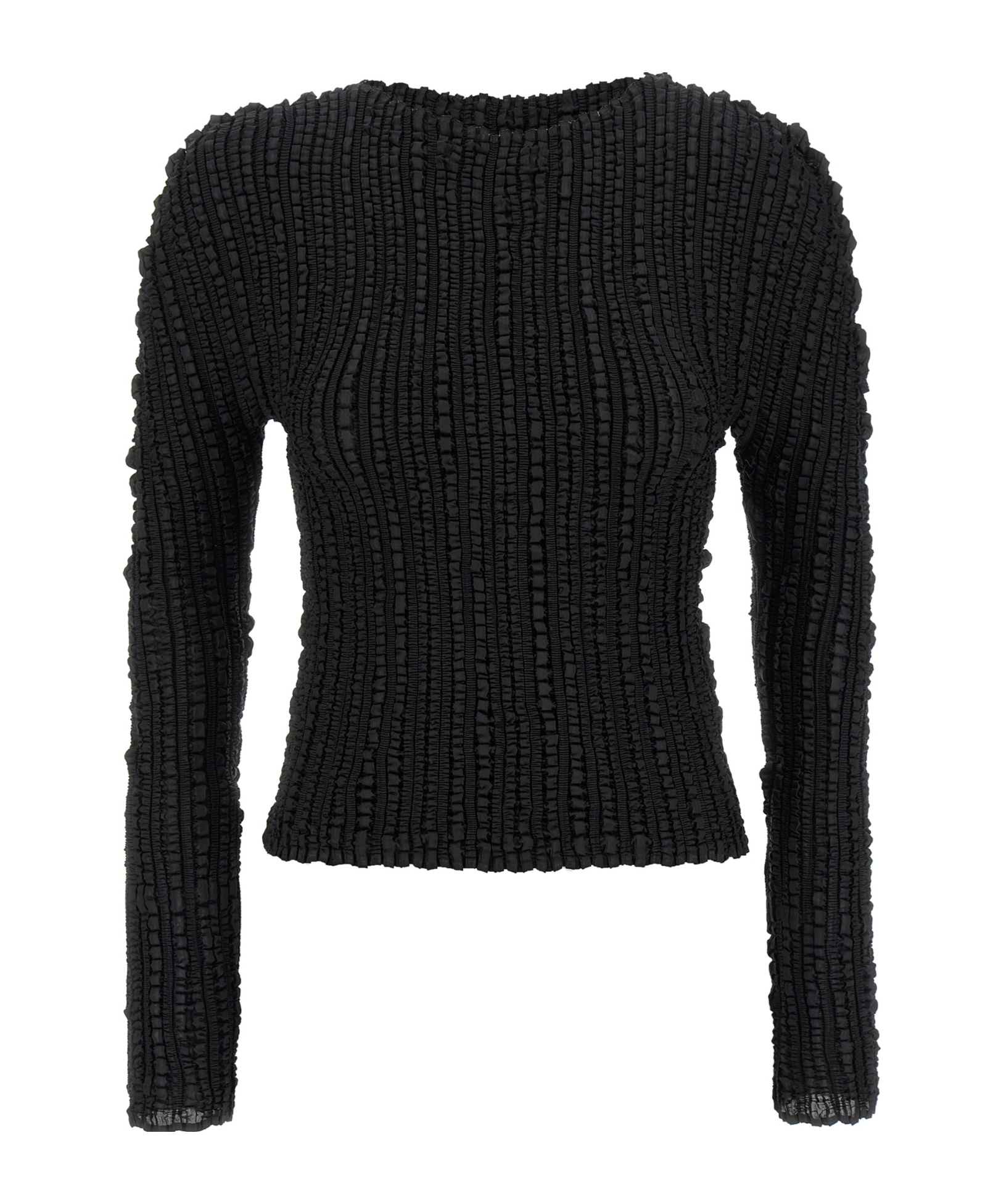 Issey Miyake Jellyfish Pleats Sweaters And Cardigans Black