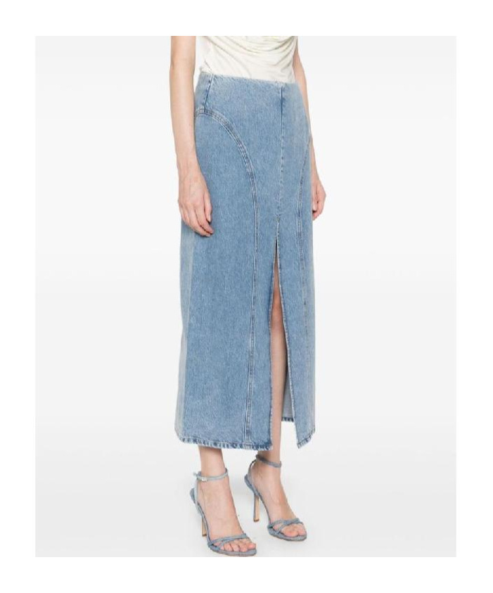 Remain Birger Christensen Denim Skirt In Blue
