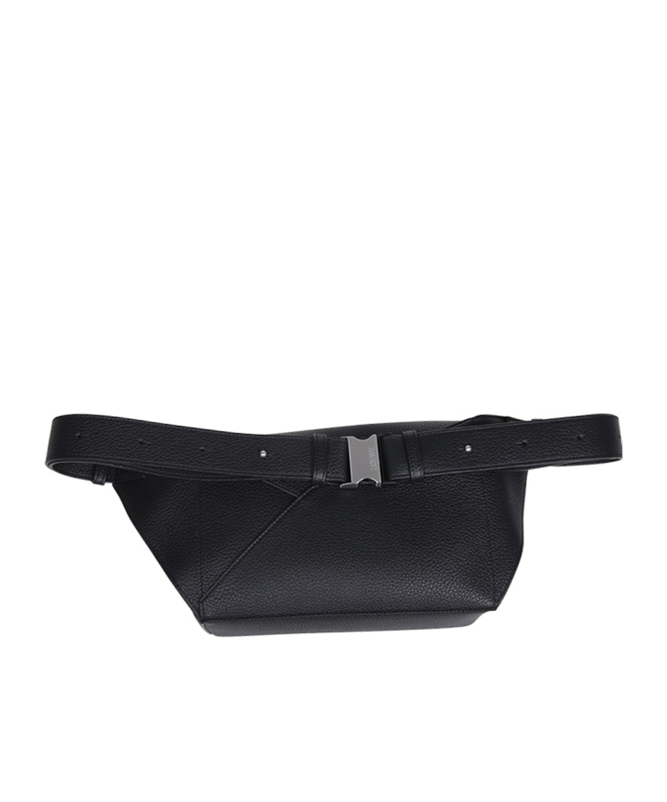 Loewe Rectangular Small Waist Pack In Black