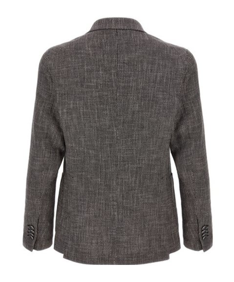 Shop Tagliatore Montecarlo Blazer In Black