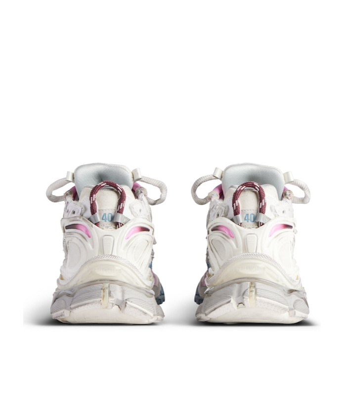 Balenciaga Runner Gradient Low-top Sneakers In White