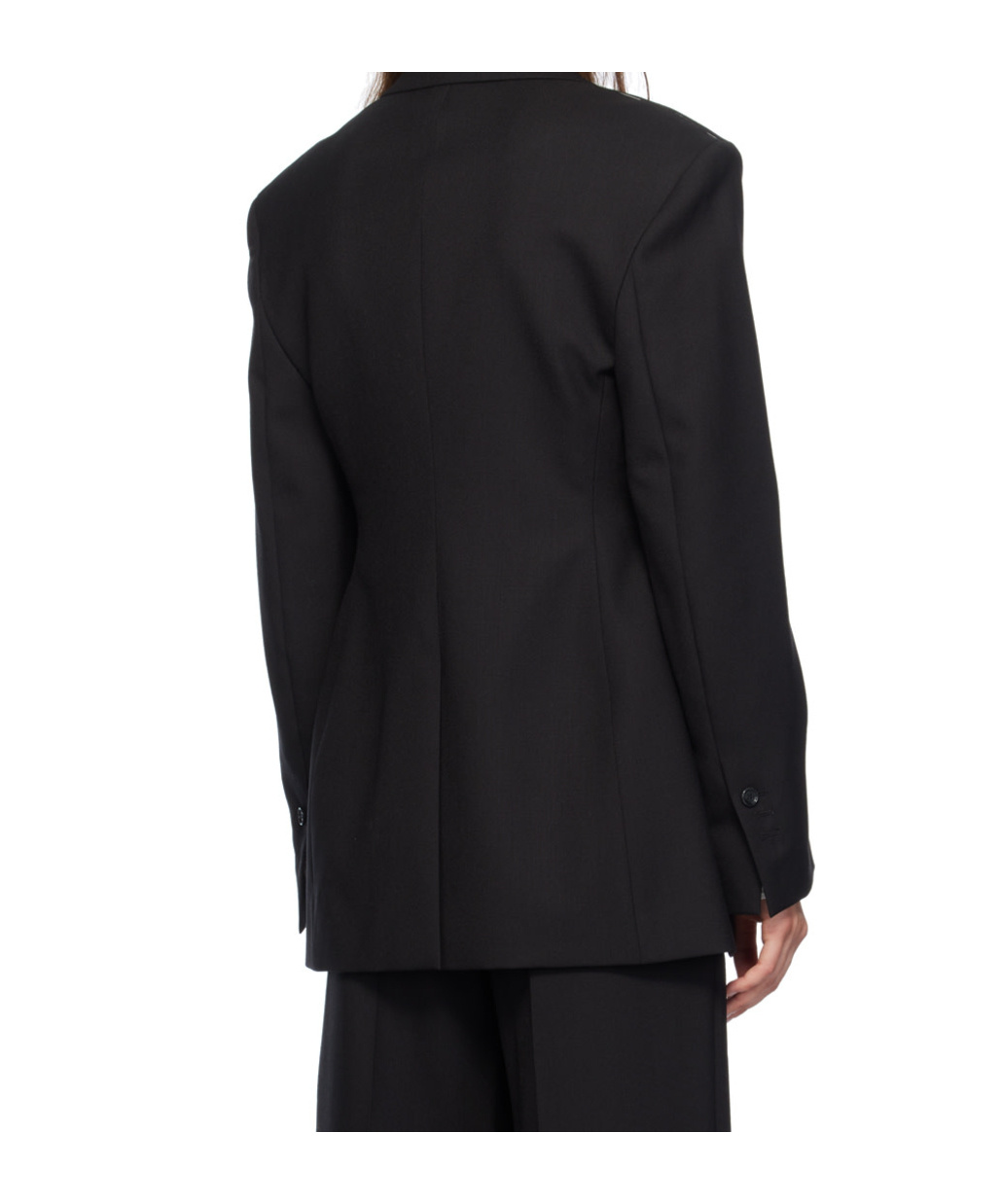 Hugo Boss Regular-fit Blazer In Pinstripe Stretch Material In Black