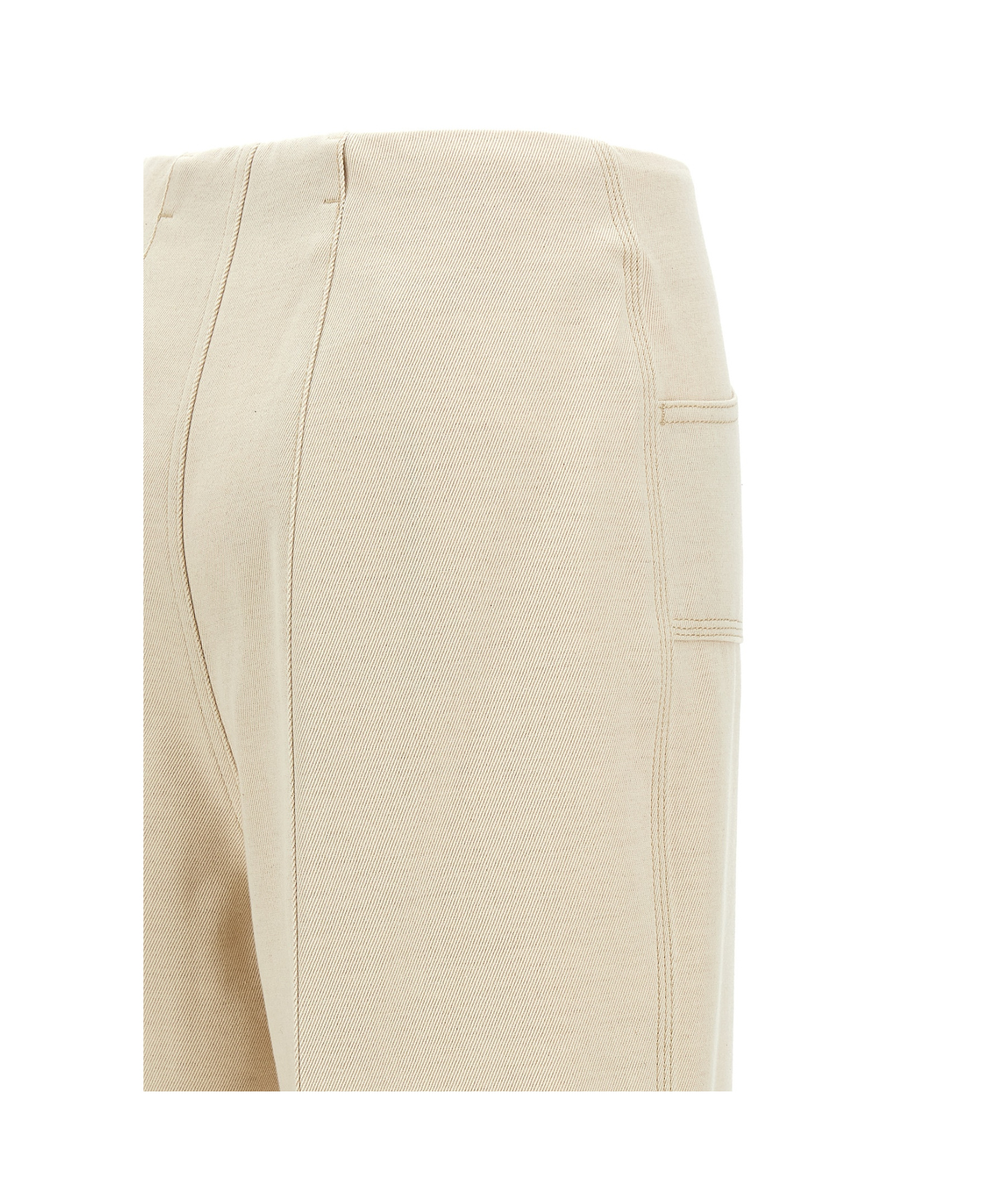 Philosophy Di Lorenzo Serafini Belt-loop Casual Pants In Nude
