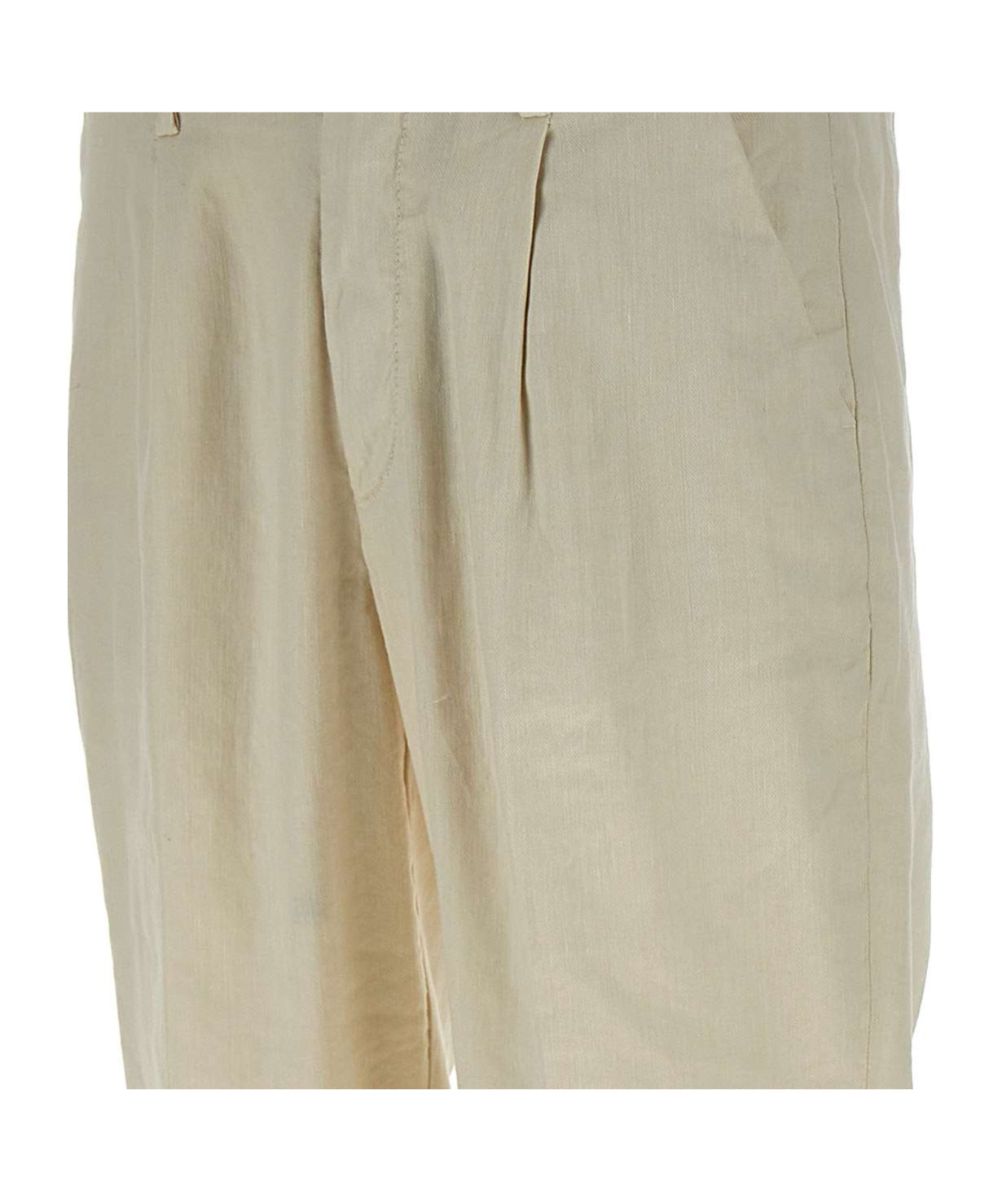 Re-hash Belt-loop Casual Pants In Neutral