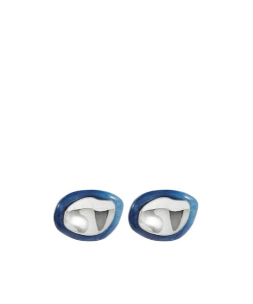 Jil Sander Resin Earrings In Blue