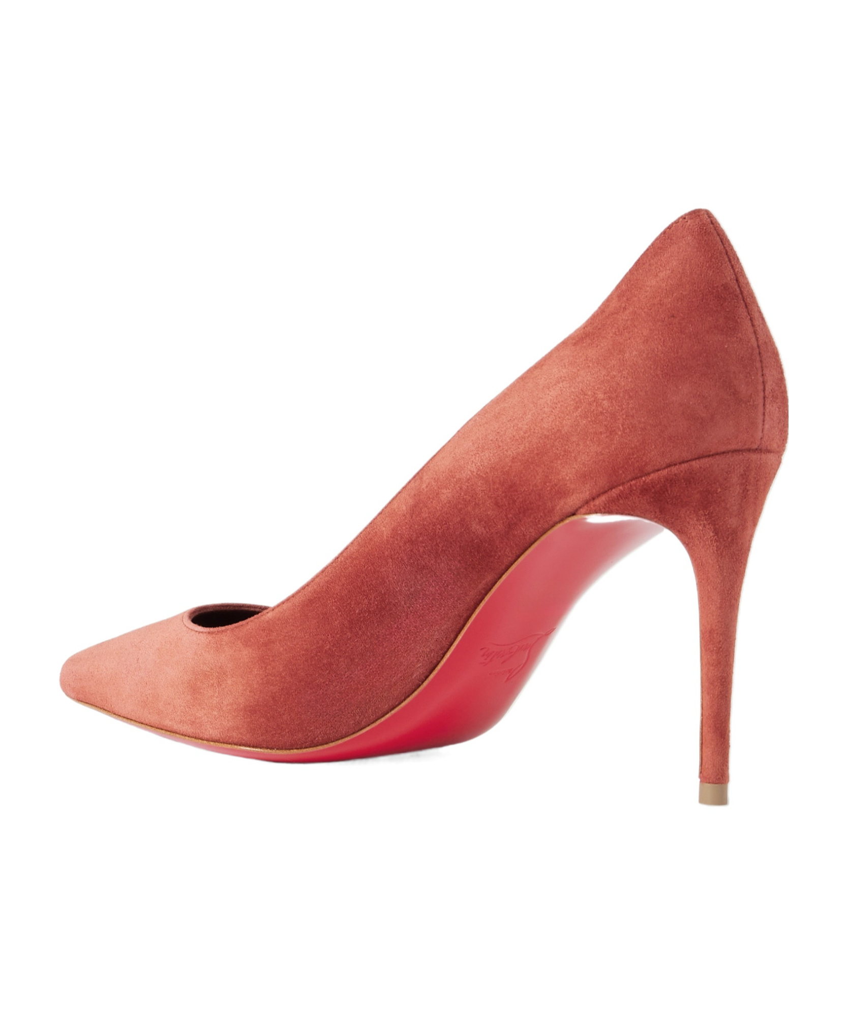Christian Louboutin Pointed High Heels In Red