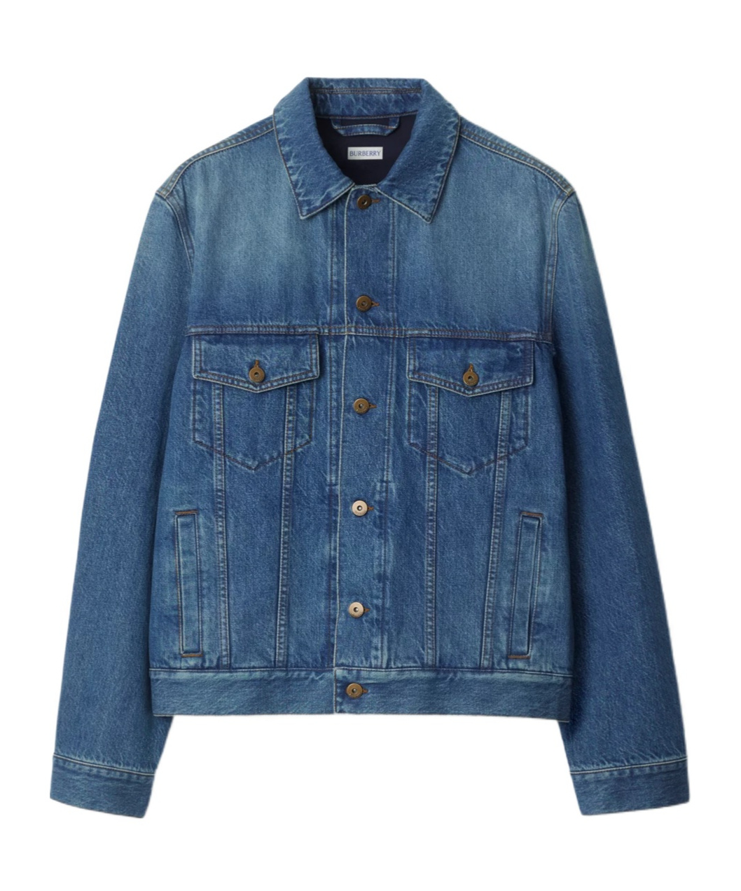 Burberry Ekd-patch Denim Jacket
