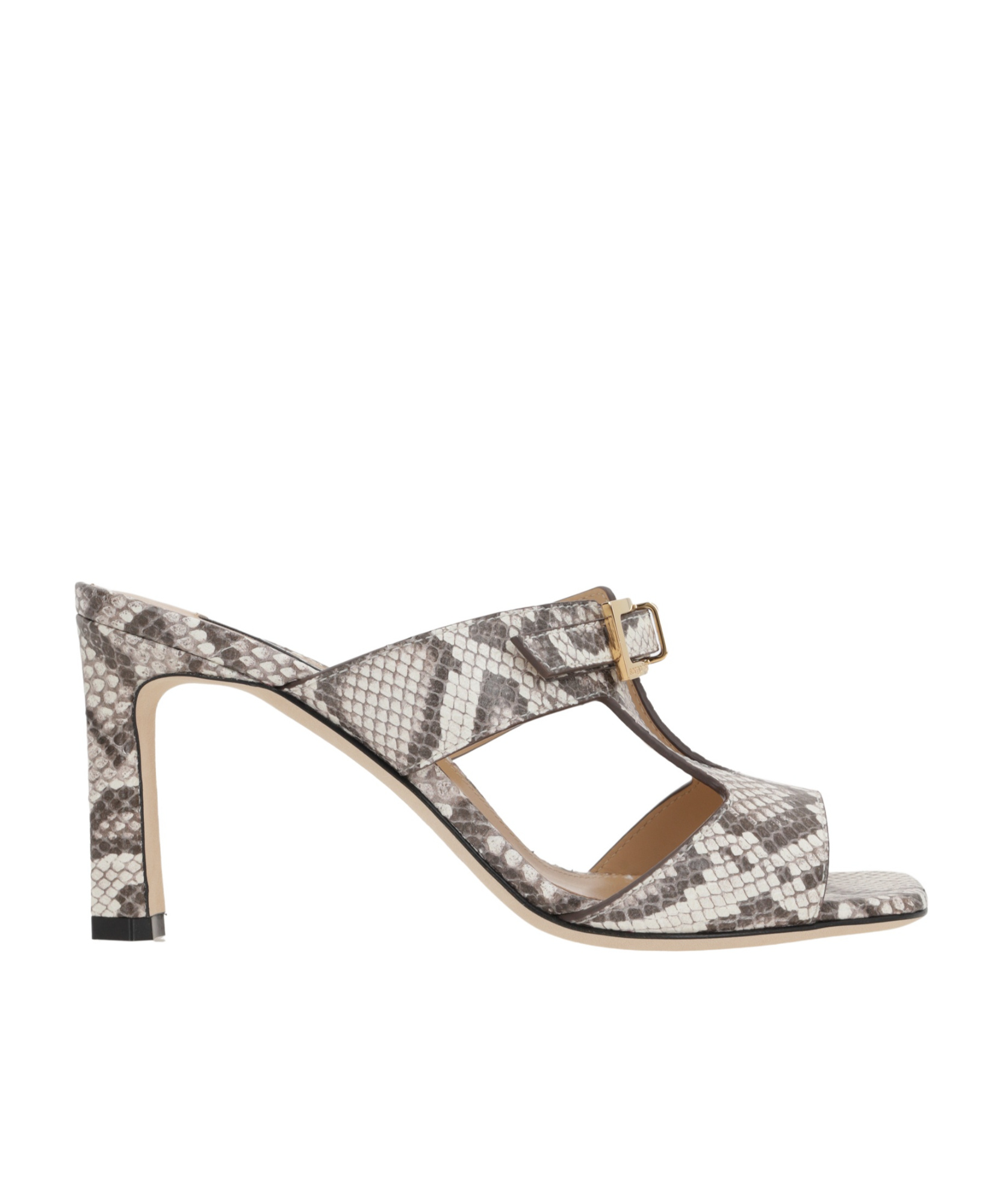 Sergio Rossi 80mm Nora Mules In Nude