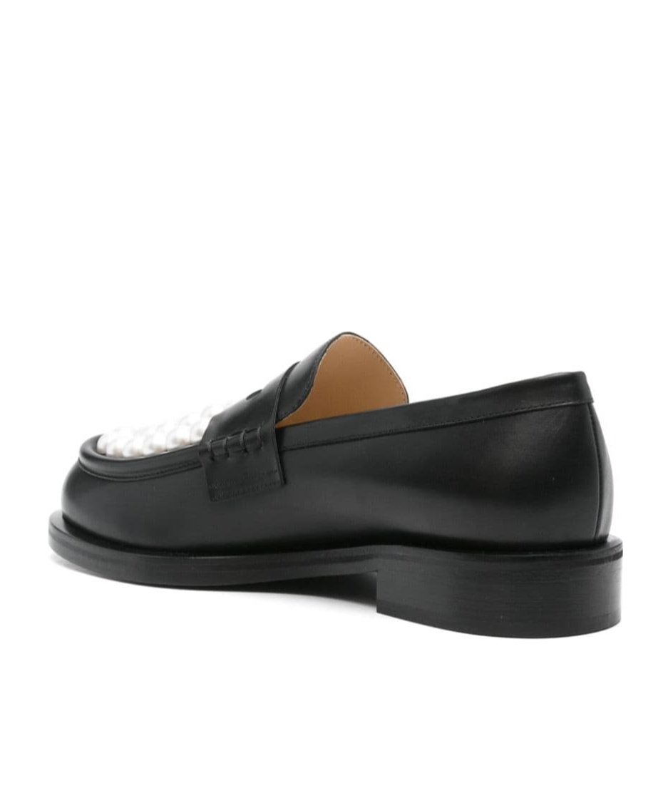 Mach&mach Mach & Mach Flat Shoes In Black