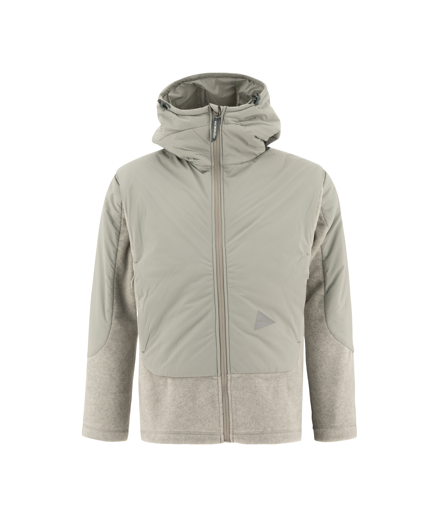 And Wander Jacket With Fleece Insert Jackets Grey In Nude