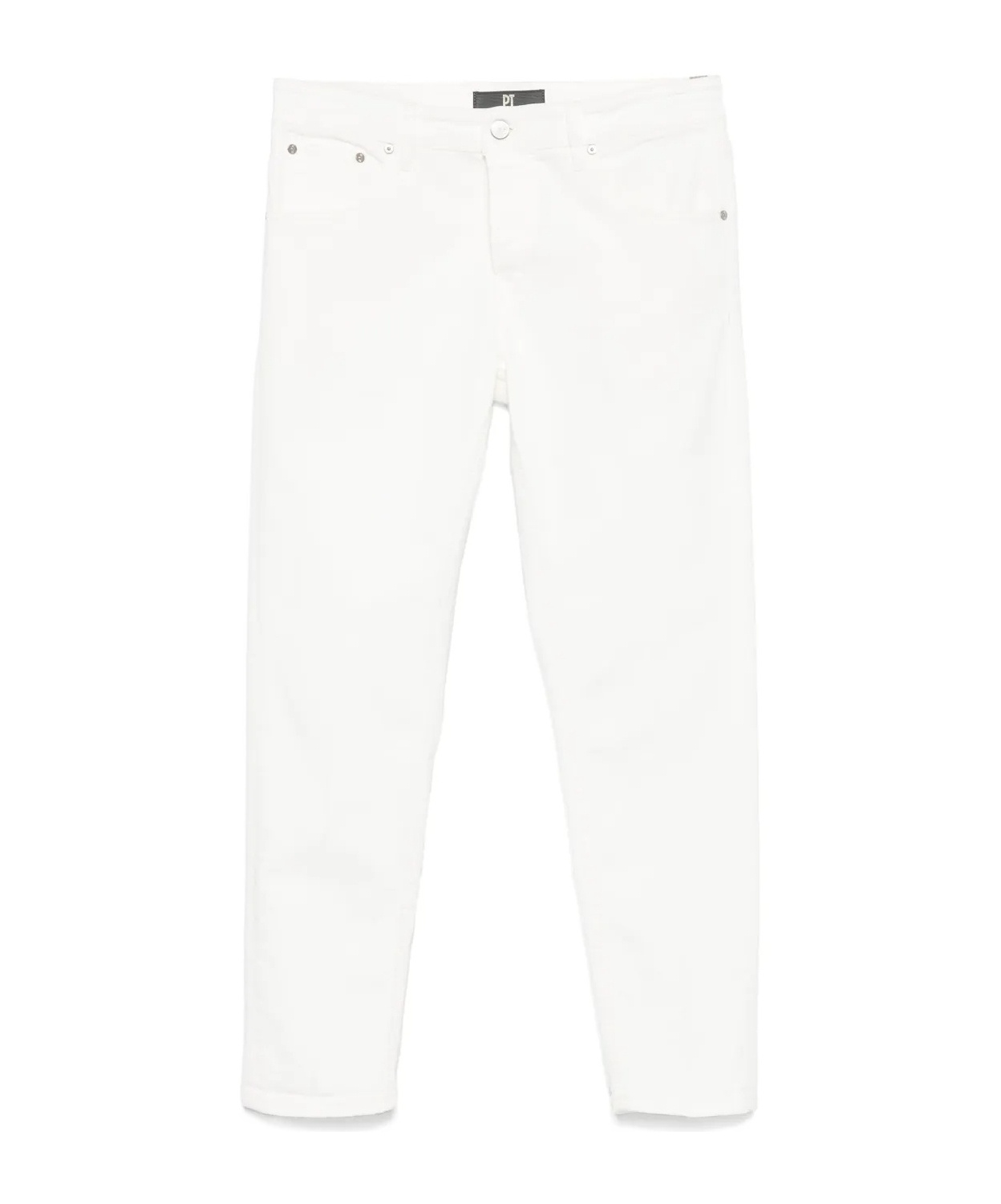 Pt Torino Tapered Jeans In White