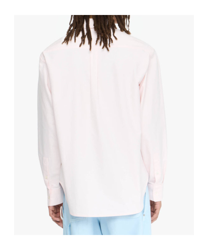 Jw Anderson J. W. Anderson Pastel Pink Oxford Shirt In Pink